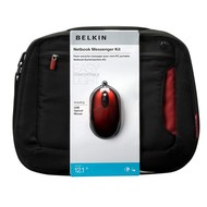Belkin F8N097 černo-červená + optická myš