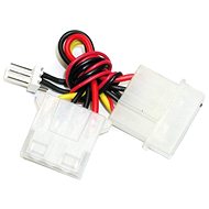Redukcia napájania z 4 pin 5.25 "konektoru [zdroj] na 3pin konektor [chladič] - Male