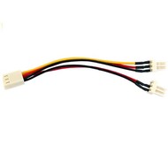 REVOLTEC redukce napájení, 3-pin Molex rozdvojka