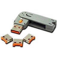 Chronos USB Lock - 4 uzamykatelné záslepky pro USB port vč. klíče