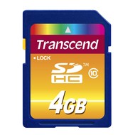 Transcend SDHC 4GB Class 10