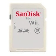 SanDisk SDHC 4GB Game Wii