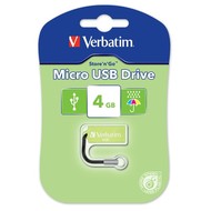 Verbatim Store 'n' Go Micro 4GB zelená