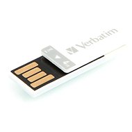 Verbatim Store 'n' Go Clip-it 4GB biely