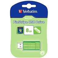 Verbatim Store 'n' Go PinStripe 8GB zelený