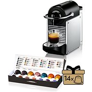 NESPRESSO De'Longhi Pixie EN125.S, strieborné