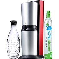 SodaStream CRYSTAL red silver