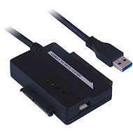 OEM - konvertor USB 3.0 na IDE 40/44 pinů a SATA, pro 2.5" i 3.5" zařízení, AC adaptér