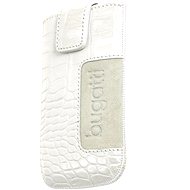 Bugatti Slim Case CROCO M biele