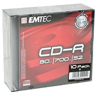 EMTEC CD-R 10ks v SLIM škatuli