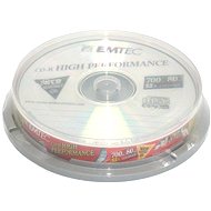 EMTEC CD-R 10ks cakebox