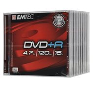 EMTEC DVD + R Fantastic Security 10ks v krabičke
