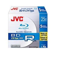JVC BD-R LTH 25GB 4x, 5ks box