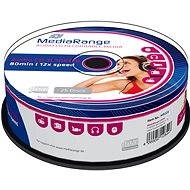 MediaRange CD-R Audio 25ks cakebox