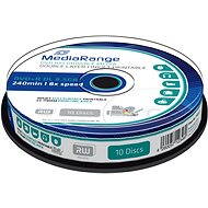 MediaRange DVD + R Double Layer Printable 10ks cakebox