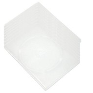 Krabička slim na 2ks - čirá (transparent), 9mm, 10pack
