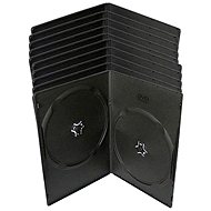 Krabička slimULTRA na 2ks - černá, 7mm, 10pack