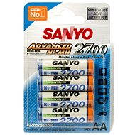 SANYO AA tužkové NiMH 2700mAh 4 ks