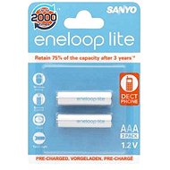 SANYO eneloop lite AAA mikrotužkové 600mAh 2 ks