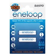 SANYO eneloop AAA mikrotužkové 800mAh 2 ks