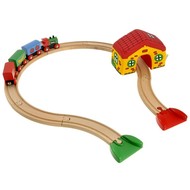 Brio Baby Vláčkodráha set s nádražím