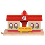 Woody Příslušenství k dráze - Vlakové nádraží Woodyland