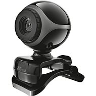 Trust Exis Webcam - čierno-strieborná