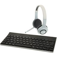Logitech Keyboard Case pre iPad2 + Wireless Headset