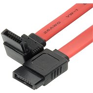 datový k HDD SATA, 1xHDD, 50cm - zahnutý