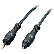 Propojovací optický audio Toslink (Optical Jack 3.5 mm M <-> ODT Toslink M), 2m