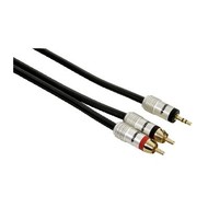 Hama propojovací 3.5mm jack (M) - 2x cinch (M) 1.5m