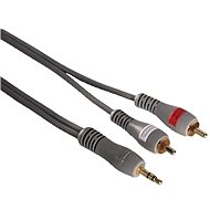 Hama propojovací 3.5mm jack (M) - 2x cinch (M) 1.5m