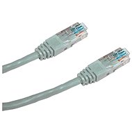 Datacom, CAT5E, UTP, 0.25m šedý