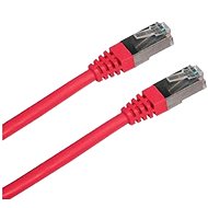 Datacom, CAT5E, FTP, 1m, červený