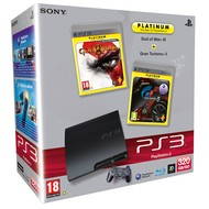 Sony PlayStation 3 Slim 320GB + God of War III + Gran Turismo 5