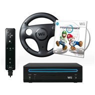 Nintendo Wii Mario Mario Kart Pack Black