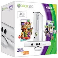 Microsoft Xbox 360 4GB Kinect Bundle White Casper (Limited Edition)