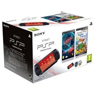 Sony Playstation Portable PSP-E1004 Charcoal Black + Cars 2 + Geronimo Stilton