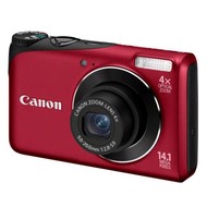 Canon PowerShot A2200 červený