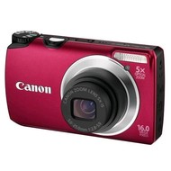 Canon PowerShot A3300 červený