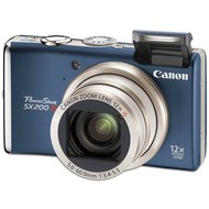 Canon PowerShot SX200 IS modrý blue