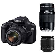 Canon EOS 1100D + EF-S 18-55mm DC III + EF-S 75-300mm DC III