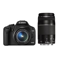 Canon EOS 500D + EF-S 18-55mm DC III + EF-S 75-300mm DC III