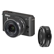 Nikon 1 J1 + Objektívy 10-30mm + 10mm F2.8 black