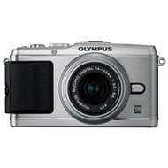 Olympus E-P3 + Objektív 14-42mm II R silver/silver