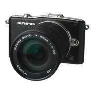 Olympus E-PM1 + objektiv 14-150mm black/ black