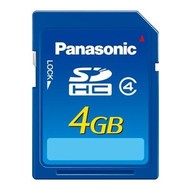 Panasonic SDHC 4GB Class 4 Blue