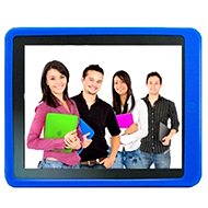 DEXIM iPad 2 Blue Silicone Sleeve + Screen Protector