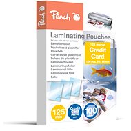 Peach laminovací fólie kreditní karta 54x86 mm - 100 ks, 125 micronů