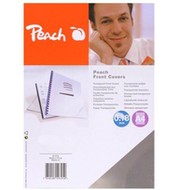 Peach viazacia predný priehľadný kryt A4, 100 kusov